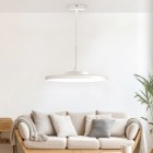 Suspensão SURA 22W~32W 3CCT ø41cm Branco
