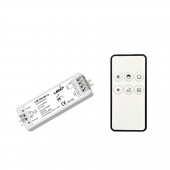 KIT ECO | Controlador Fita LED Monocor + Comando Ultrafino Monocor RF