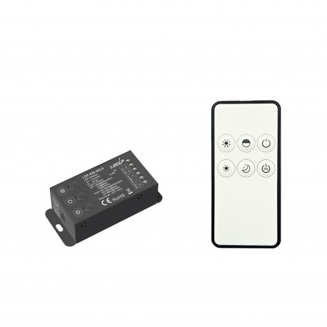 KIT ECO | Controlador 1CH Monocor + Comando Ultrafino Monocor RF