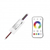 KIT PRO | Mini Controlador RGB + Comando RGB . RGBW RF TOUCH