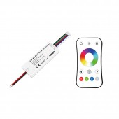 KIT PRO | Mini Controlador RGB, RGBW + Comando RGB . RGBW RF TOUCH