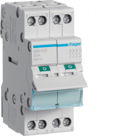 Interruptor 4P 25A SB425F/SBN425 Hager