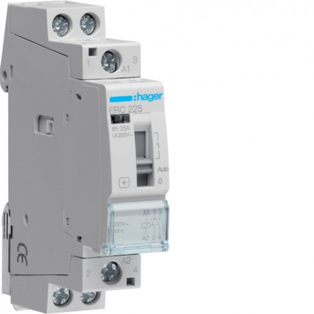 Contactor 25A 2NA 230V Hager