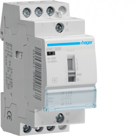 Contactor 25A 3NA 230V Hager