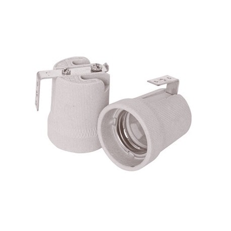 Suporte E27 porcelana c/ partilha