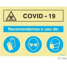 Recomendamos o uso de: COVID-19 PC086