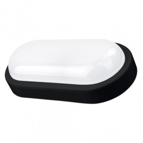 NIHAL Aplique LED Exterior IP54 12W Preto