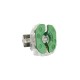 Suporte G13 c/mola p/ lâmpadas fluorescentes T8