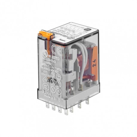 Relé Industrial 7A 24Vac FINDER