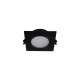 Aro Quadrado Fixo IP65 | Preto