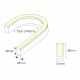 Fita LED NEON SIDE 0306 24V 7.2W 182LEDs/Mt PREMIUM Plus